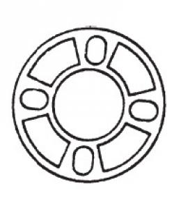 SPACER  455 5X112mm5X130mm 12PAKUUS 355 KESKIREIKÄ