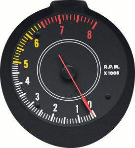 MITTARI KIERROS LUVUN  Mopar EBody Rallye Tachometer 197074 OER