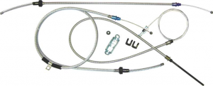 KÄSIJARRU VAIJERI SARJA CHALLENGER 197074 winterm cable W bracket stainless