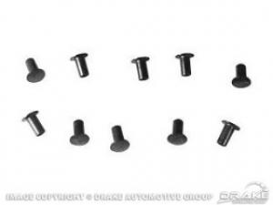NIITIT TUULETUSIKKUNAN TIIVISTEEN KIINNITYKSEEN MUSTANG 196466 10kpl