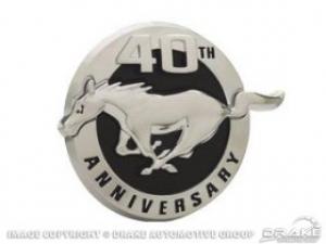 MERKKI LOKASUOJAN MUSTANG 40TH ANNIVERSARY RH