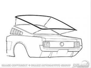 TIIVISTE TAKALASIN MUSTANG 196566 FB