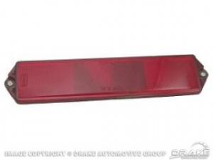 LASI SIDEMARKER TAKA MUSTANG 68 EARLY punainen fomoco teksti