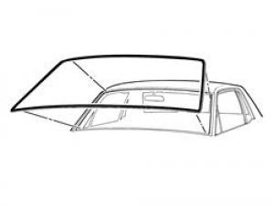 TIIVISTE TUULILASIN FORD FALCONCOMETRANCHERO 196065 2D SEDANSTW