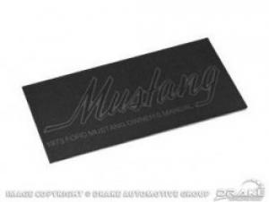 KIRJA OWNERS MANUAL MUSTANG 1965