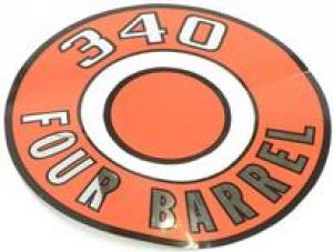 TARRA ILMANSUODATTIMEN MOPAR 6671 340 FOUR BARREL oranssi pohja