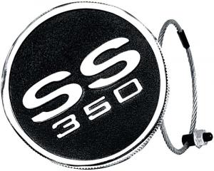 KORKKI POLTTOAINEEN CAMARO 196768 SS350 LOGO