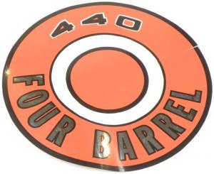 TARRA ILMANSUODATTIMEN MOPAR 6670 440 FOUR BARREL oranssi pohja