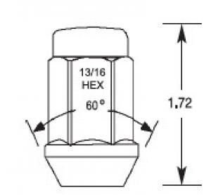 MUTTERI 91618  1316 Kromi pyöreä XL