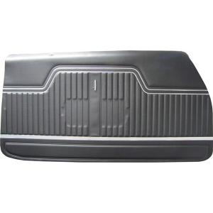 OVIVERHOUSPANEELIT CHEVELLE 72 MUSTA STD 1pr vakio